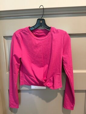 Beyond Yoga twist front long sleeve top